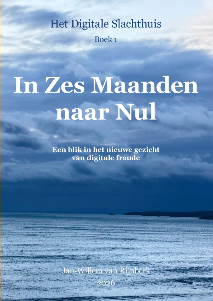 Boekcover deel 1: In Zes Maanden naar Nul